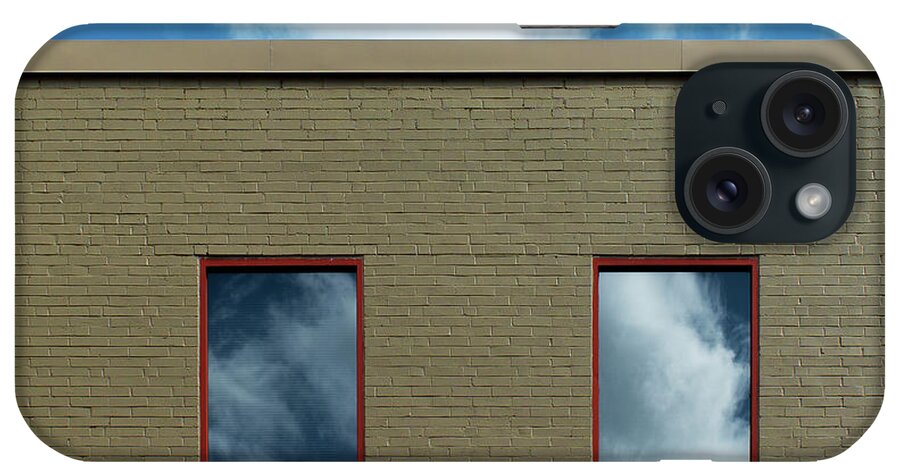 Urban iPhone Case featuring the photograph Square - North Carolina Windows 10 by Stuart Allen