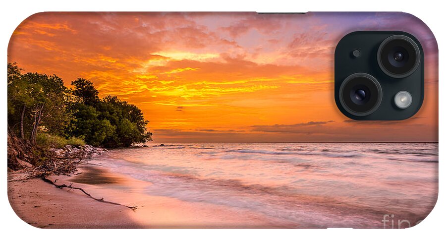Bradford Beach iPhone Case featuring the photograph North Point Sunrise by Andrew Slater