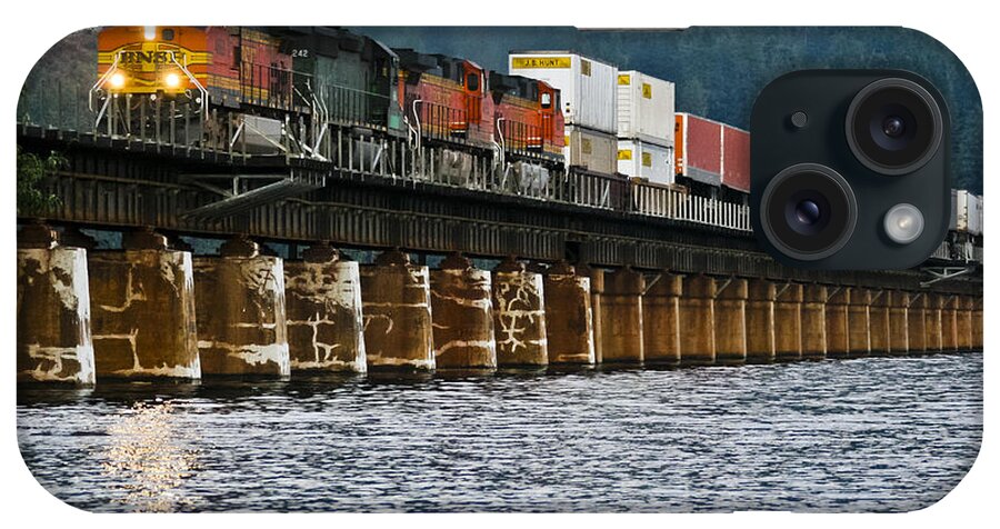 Train iPhone Case featuring the photograph Northbound at Dusk by Albert Seger