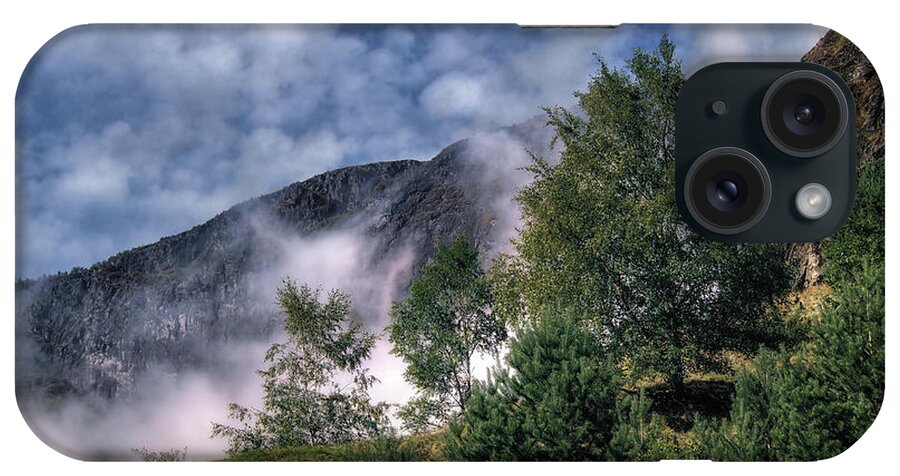 Mountainside iPhone Case featuring the photograph Norway Mountainside by Jim Hill