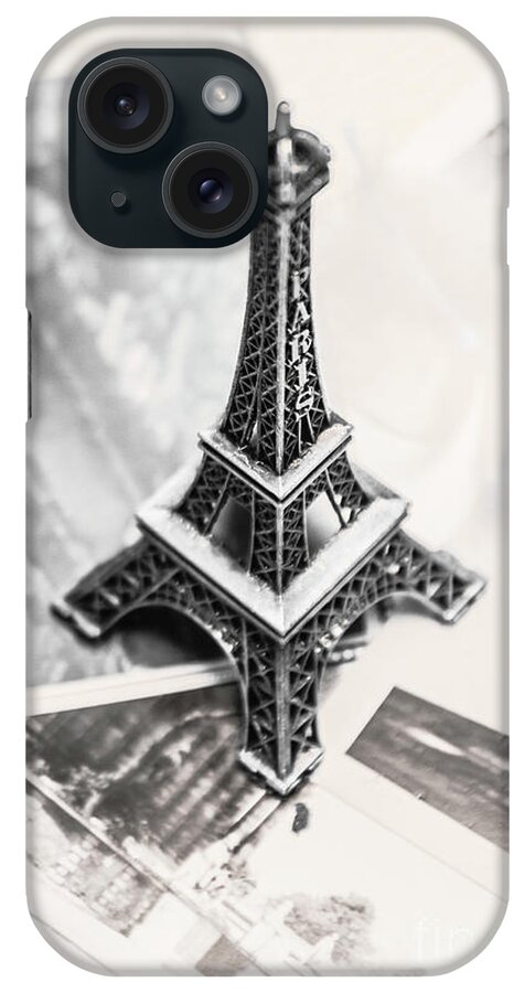Souvenir iPhone Case featuring the photograph Nostalgia in France by Jorgo Photography