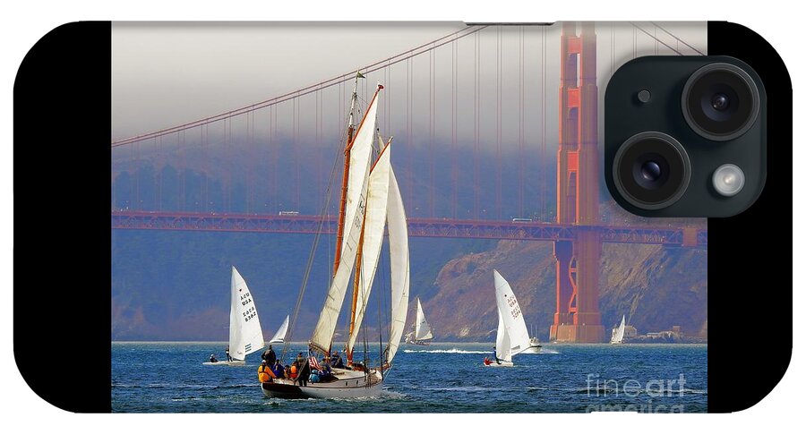 Sailboats iPhone Case featuring the photograph Sailing San Francisco Bay #5 by Scott Cameron
