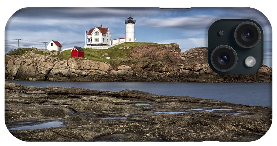 Maine iPhone Case featuring the photograph Nubble Light by Robert Fawcett