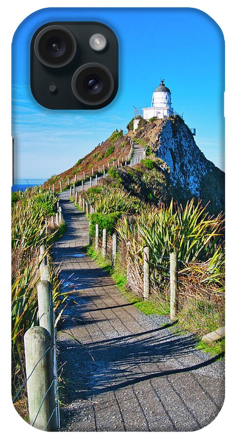 Nz iPhone Case featuring the photograph Nugget Point Lighthouse - Catlins - New Zealand by Steven Ralser