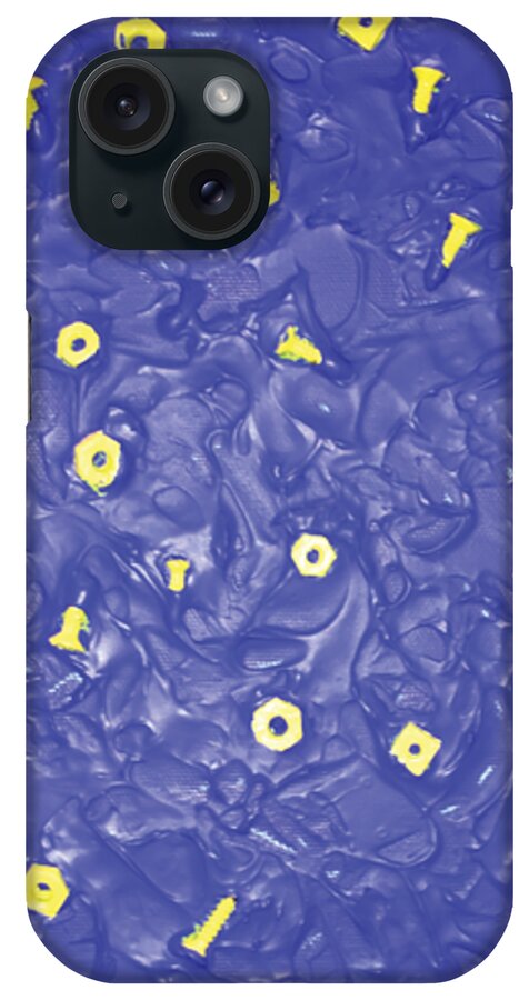 Nuts & Bolts Tshirt iPhone Case featuring the painting Nuts and Bolts t-shirt by Thomas Blood