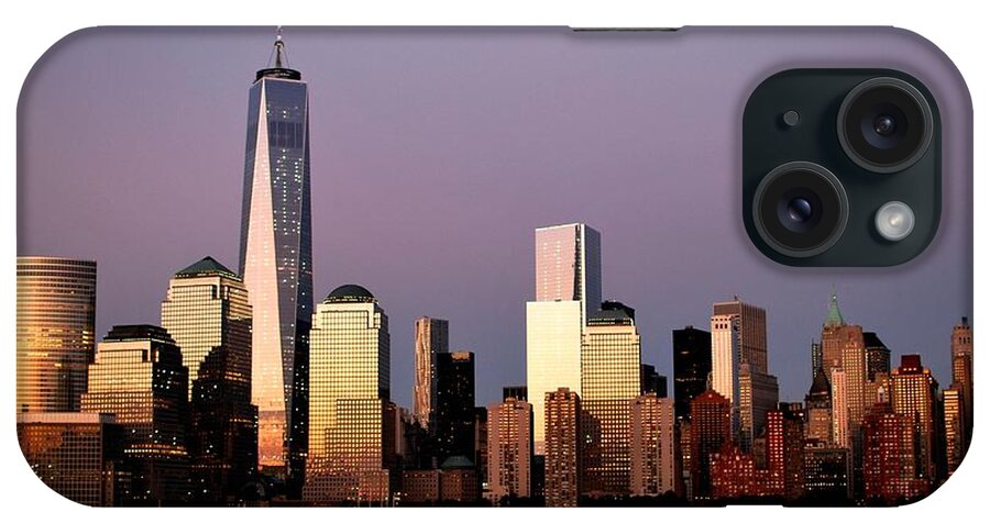 City iPhone Case featuring the photograph NYC Skyline at Dusk by Matt Quest
