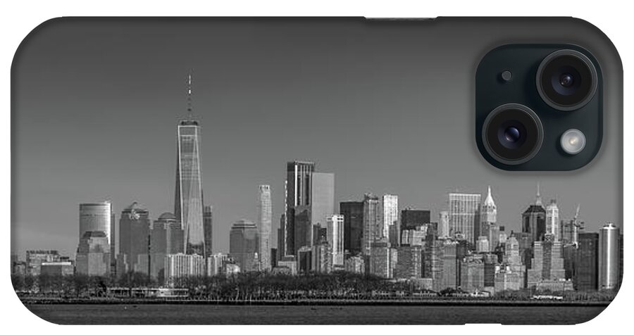Nyc iPhone Case featuring the photograph NYC Skyline by Daniel Carvalho