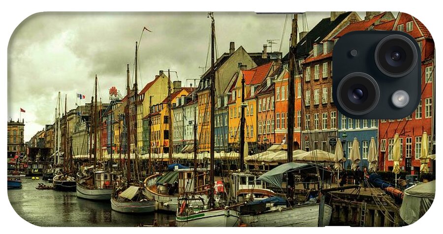 Boat iPhone Case featuring the photograph Nyhavn in Copenhagen by Rob Hemphill