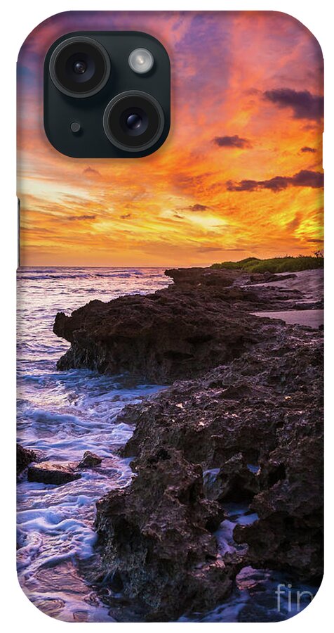 America iPhone Case featuring the photograph Oahu Lighthouse by Inge Johnsson