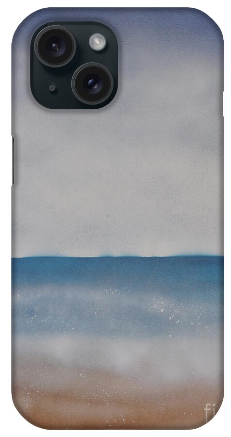 Ocean iPhone Case featuring the painting Ocean Breathe by Shelley Myers