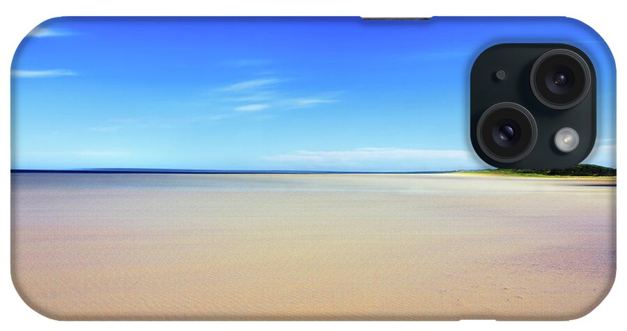 Beach iPhone Case featuring the photograph Ocean View In The Distance by Miroslava Jurcik