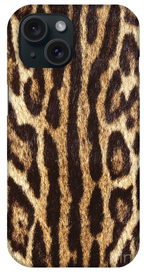 Ocelot iPhone Case featuring the photograph Ocelot Fur by George Bernard