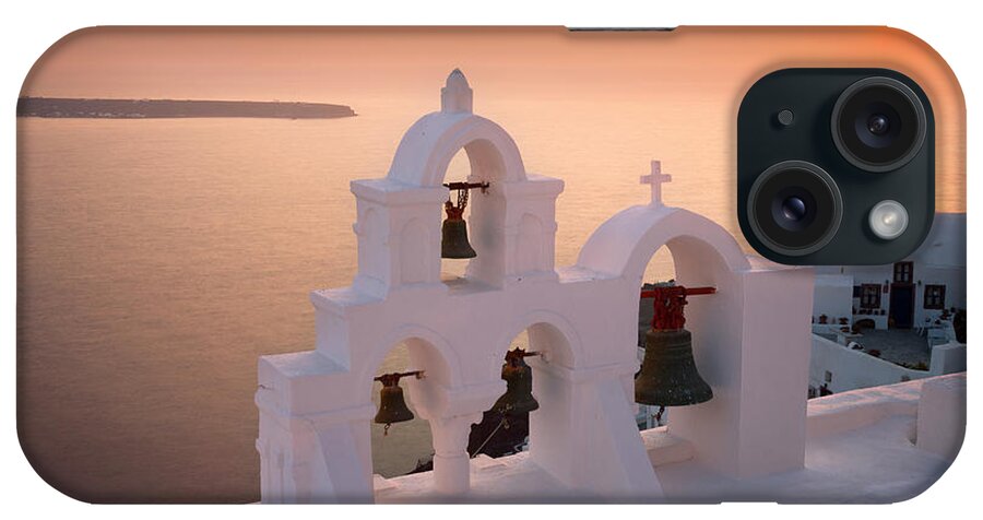 Greece iPhone Case featuring the photograph Oia Sunset by Dominique Dubied