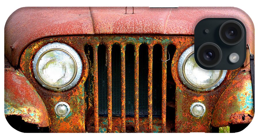 Jeep iPhone Case featuring the photograph Ol Jeep by Alison Belsan Horton
