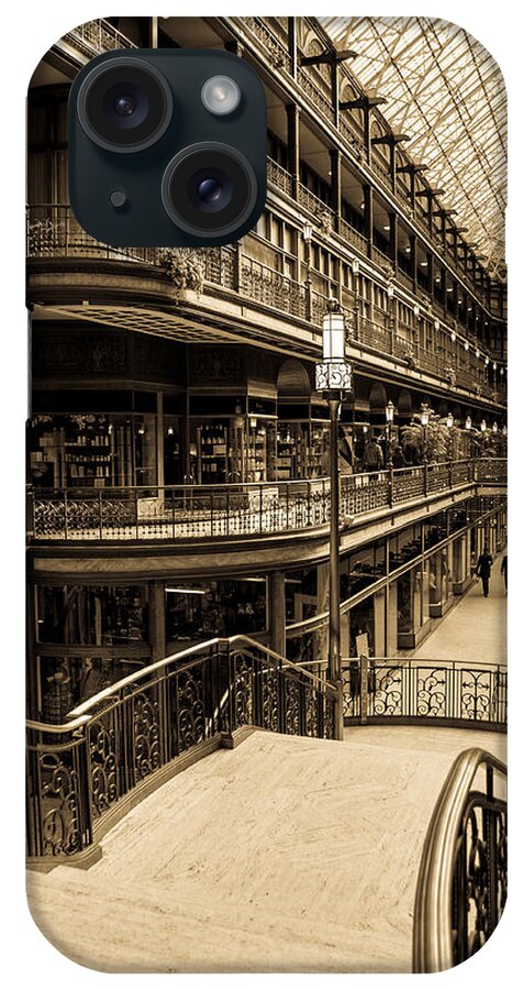 Cleveland iPhone Case featuring the photograph Old Arcade by Stewart Helberg