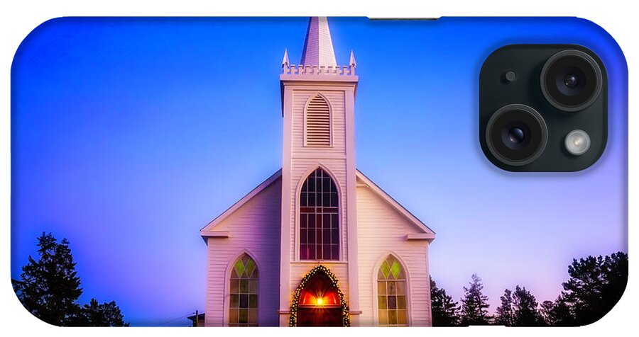 Church St. Teresa�s Of Avila iPhone Case featuring the photograph Old Bodega Church Sunset by Garry Gay