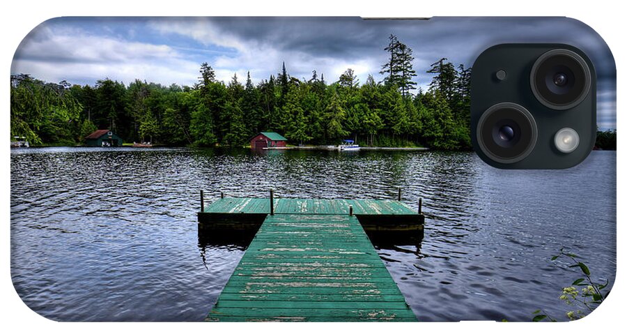 Old Dock At Penwood iPhone Case featuring the photograph Old Dock at Penwood by David Patterson