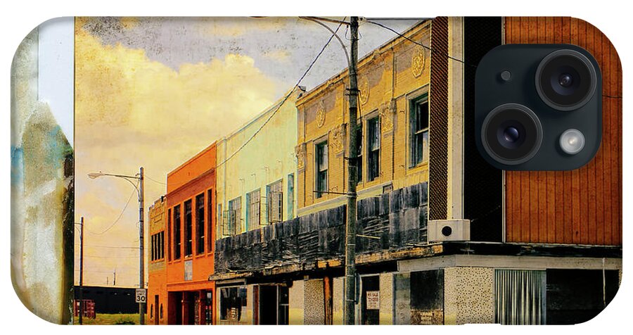 Old Town Downtown iPhone Case featuring the photograph Old Downtown by Dominic Piperata