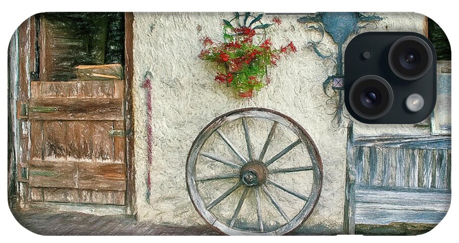 Photo iPhone Case featuring the photograph Old Farmhouse by Jutta Maria Pusl