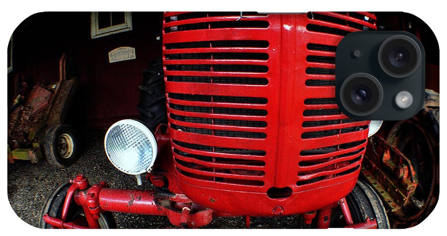 Clay iPhone Case featuring the photograph Old International Harvester Tractor by Clayton Bruster