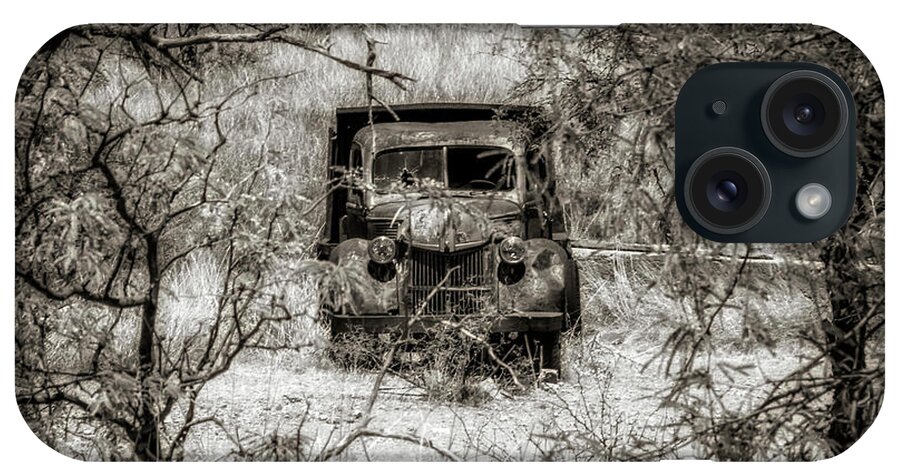 Old Trucks iPhone Case featuring the photograph Old N Forgotten by Elaine Malott