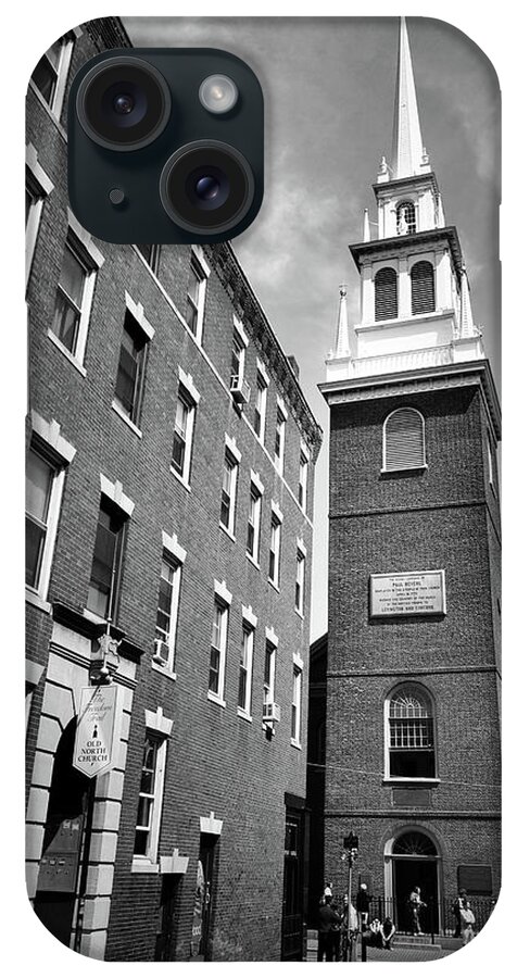 Old North Church iPhone Case featuring the photograph Old North Church by Nadalyn Larsen