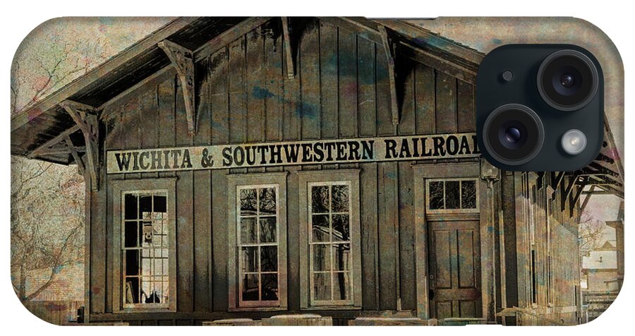 Railroad Station iPhone Case featuring the photograph Old Railroad Station by Lynn Sprowl