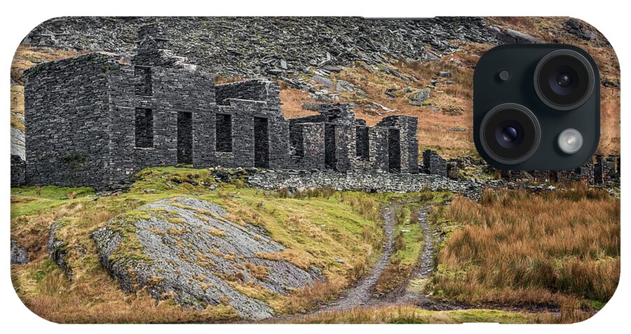 Cwmorthin iPhone Case featuring the photograph Old Ruin at Cwmorthin by Adrian Evans