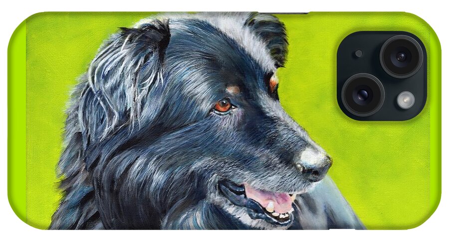 Dog iPhone Case featuring the painting Old Shep by John Neeve