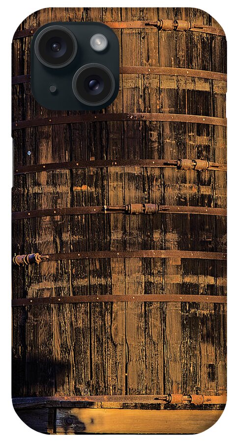 Old Wooden Water Tank iPhone Case featuring the photograph Old Wooden Water Tank by Viktor Savchenko
