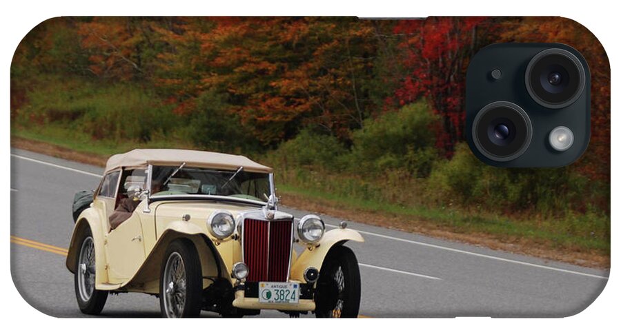 Mg iPhone Case featuring the photograph Old Yeller 8168 by Guy Whiteley