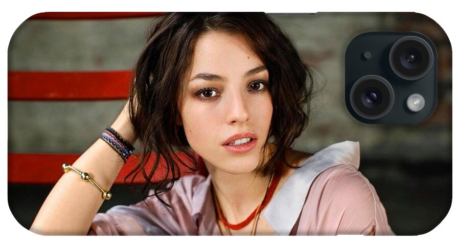 Olivia Thirlby iPhone Case featuring the photograph Olivia Thirlby by Jackie Russo