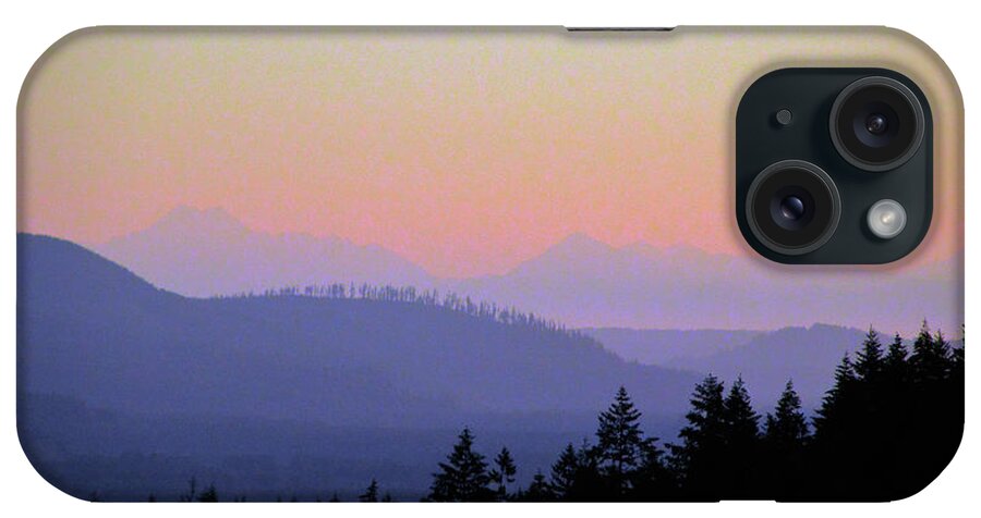 Landscape iPhone Case featuring the photograph Olympic Silhouette by Brian O'Kelly