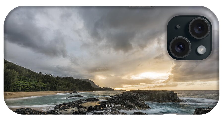Art iPhone Case featuring the photograph On Kauai's Coast by Jon Glaser