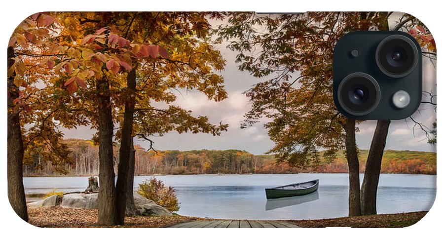 Lake iPhone Case featuring the photograph On The Lake by Robin-Lee Vieira