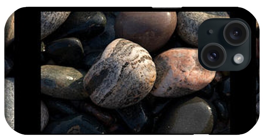 Lake Superior iPhone Case featuring the photograph On the Rocks by Doug Gibbons