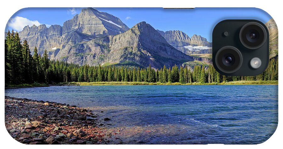 Lake Josephine iPhone Case featuring the photograph On the Shore by Jack Bell