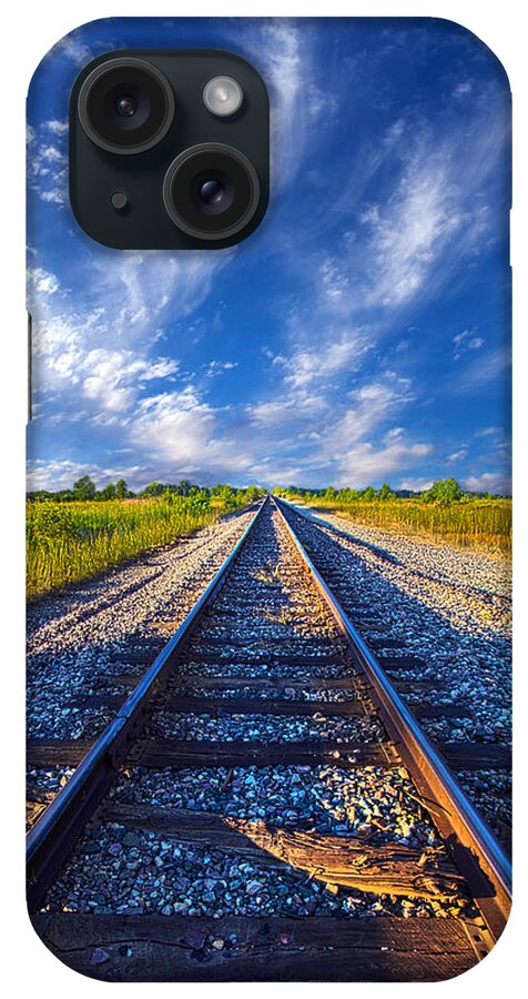 Train iPhone Case featuring the photograph On The Way by Phil Koch