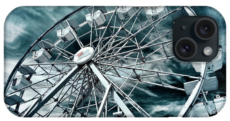 Ferris Wheel iPhone Case featuring the photograph On Top of the World by Luke Moore