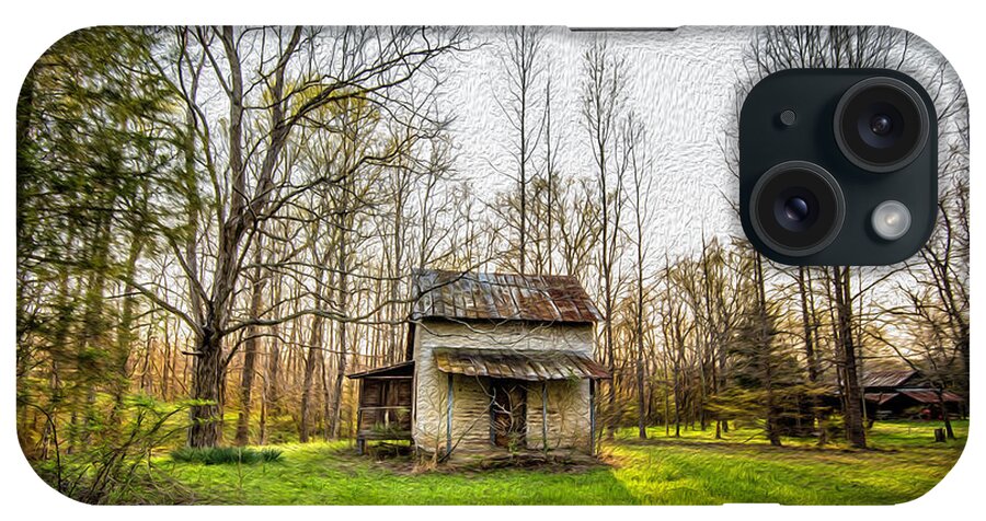 One Room Farmhouse iPhone Case featuring the photograph One Room Farmhouse by Cynthia Wolfe