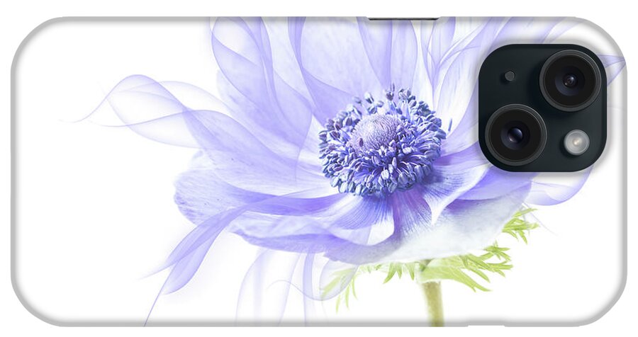 Anemone iPhone Case featuring the photograph One up on mother nature. by Usha Peddamatham