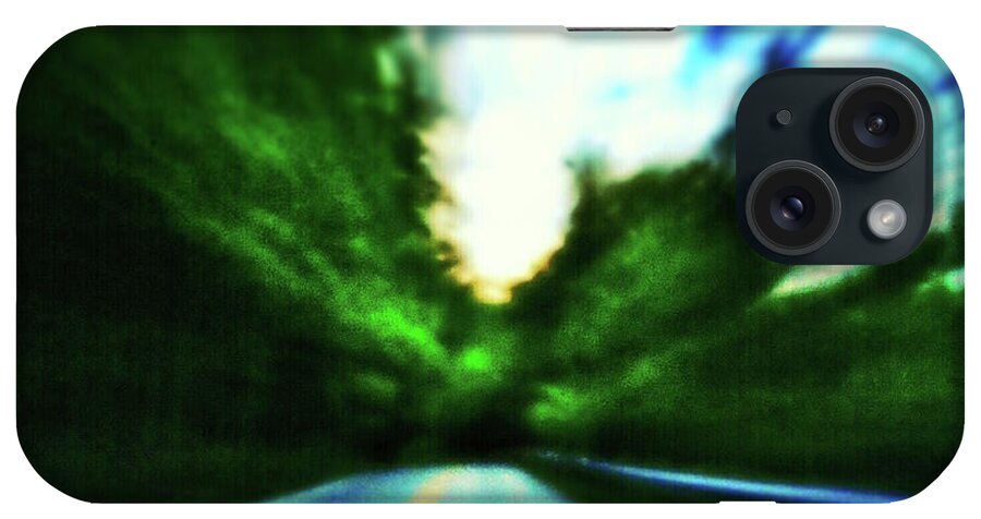 Pinhole iPhone Case featuring the photograph Open Road by Al Harden