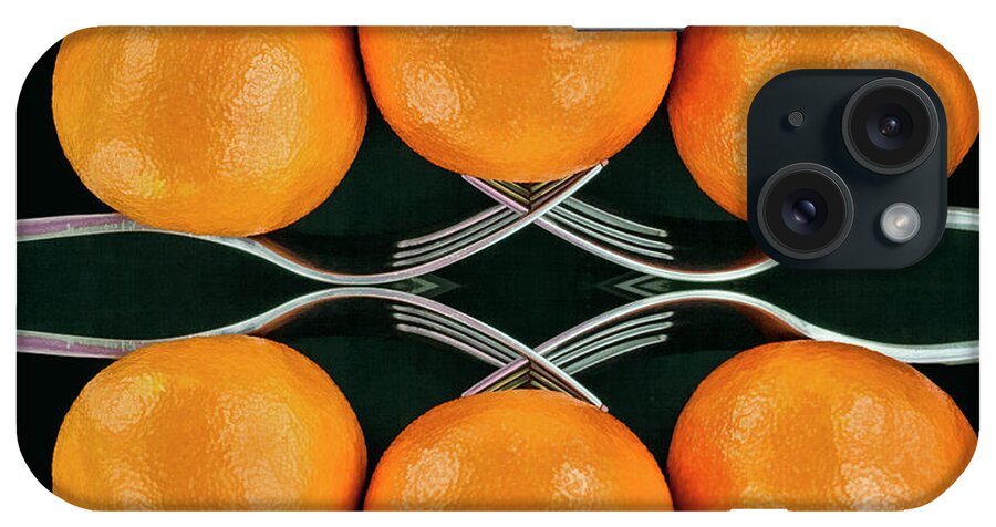 Oranges iPhone Case featuring the photograph Orange Balance by Shirley Mangini