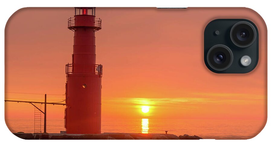 Lighthouse iPhone Case featuring the photograph Orange Crush by Patti Raine