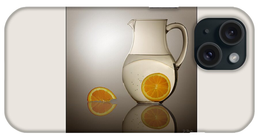 Orange iPhone Case featuring the photograph Oranges and Water Pitcher by Joe Bonita