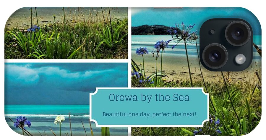 New Zealand.orewa iPhone Case featuring the photograph Orewa by the Sea by Karen Lewis