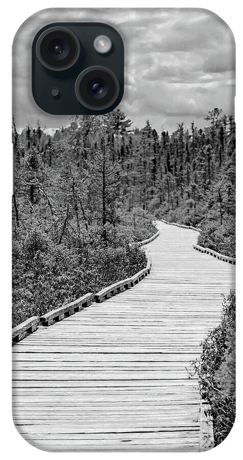 Orono iPhone Case featuring the photograph Orono Bog Walk by Holly Ross