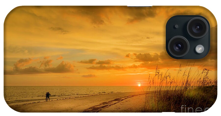 Sunset iPhone Case featuring the photograph Our Happy Place In The Sun by Marvin Spates