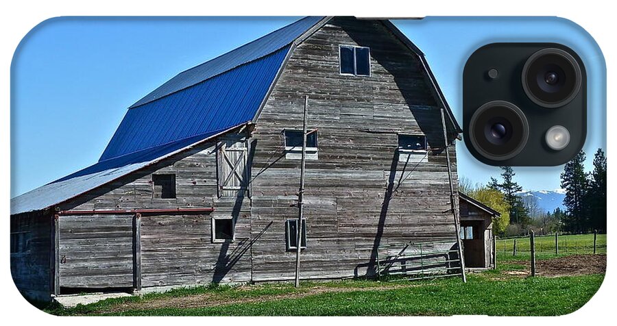Barn iPhone Case featuring the photograph Out Back by Diana Hatcher