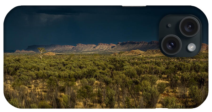 Outback Storm iPhone Case featuring the photograph Outback Storm by Racheal Christian